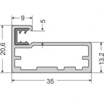 Aliuminio_profilis_Z9_brezinys_Diforma